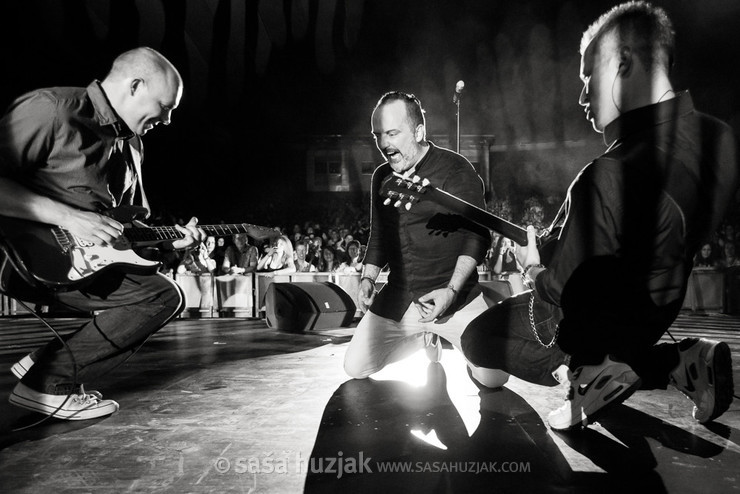 Alen Spada, Tony Cetinski and Marko Lazarić @ Križanke, Ljubljana (Slovenia), 10/06/2015 <em>Photo: © Saša Huzjak</em>