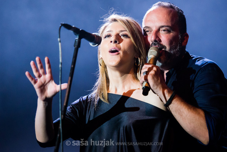 Đorđia Palić and Tony Cetinski @ Križanke, Ljubljana (Slovenia), 10/06/2015 <em>Photo: © Saša Huzjak</em>