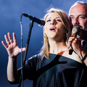 Đorđia Palić and Tony Cetinski @ Križanke, Ljubljana (Slovenia), 10/06/2015 <em>Photo: © Saša Huzjak</em>