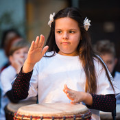 Izbine glasne pripovedke - letna bobnarska produkcija Plesne Izbe Maribor @ Vetrinjski dvor, Maribor (Slovenia), 21/06/2015 <em>Photo: © Saša Huzjak</em>