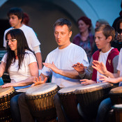 Izbine glasne pripovedke - letna bobnarska produkcija Plesne Izbe Maribor @ Vetrinjski dvor, Maribor (Slovenia), 21/06/2015 <em>Photo: © Saša Huzjak</em>