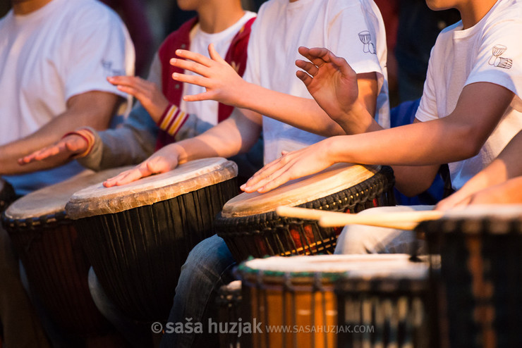 Izbine glasne pripovedke - letna bobnarska produkcija Plesne Izbe Maribor @ Vetrinjski dvor, Maribor (Slovenia), 21/06/2015 <em>Photo: © Saša Huzjak</em>