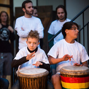 Izbine glasne pripovedke - letna bobnarska produkcija Plesne Izbe Maribor @ Vetrinjski dvor, Maribor (Slovenia), 21/06/2015 <em>Photo: © Saša Huzjak</em>