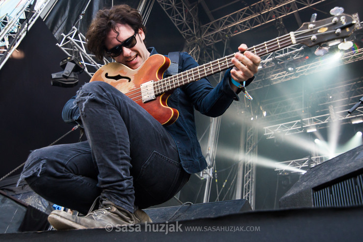 Robert Levon Been (Black Rebel Motorcycle Club) @ INmusic festival, Zagreb (Croatia), 2015 <em>Photo: © Saša Huzjak</em>