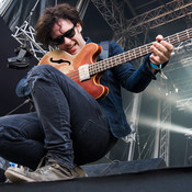 Robert Levon Been (Black Rebel Motorcycle Club) @ INmusic festival, Zagreb (Croatia), 2015 <em>Photo: © Saša Huzjak</em>