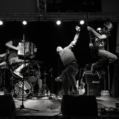 Happy Ol’ McWeasel @ Are you Syrious? benefit concert , Train station, Maribor (Slovenia), 2015 <em>Photo: © Saša Huzjak</em>