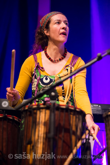 Tamara Povh (Djembabe) @ CEZAM, Ruše (Slovenia), 18/12/2015 <em>Photo: © Saša Huzjak</em>