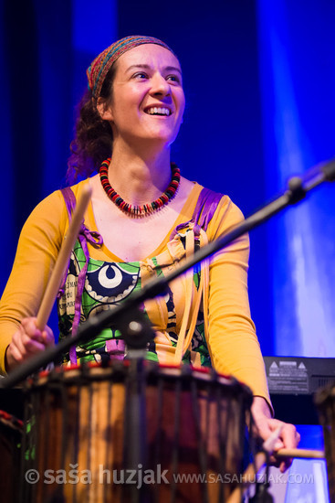 Tamara Povh (Djembabe) @ CEZAM, Ruše (Slovenia), 18/12/2015 <em>Photo: © Saša Huzjak</em>