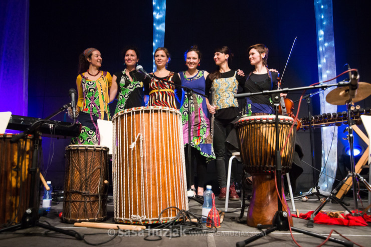 Djembabe @ CEZAM, Ruše (Slovenia), 18/12/2015 <em>Photo: © Saša Huzjak</em>