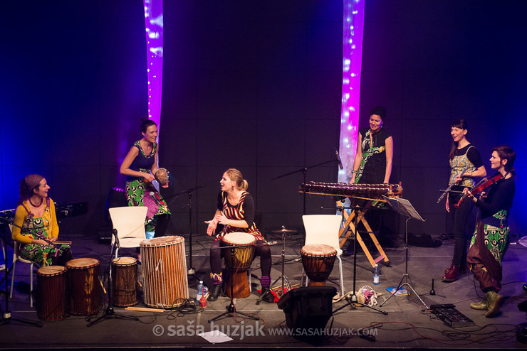 Djembabe @ CEZAM, Ruše (Slovenia), 18/12/2015 <em>Photo: © Saša Huzjak</em>