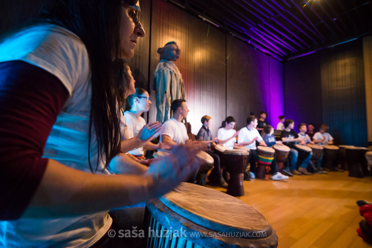 Muribajasa - zimska bobnarska produkcija Plesne izbe Maribor @ Vetrinjski dvor, Maribor (Slovenia), 15/01/2016 <em>Photo: © Saša Huzjak</em>