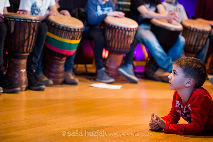 Muribajasa - zimska bobnarska produkcija Plesne izbe Maribor @ Vetrinjski dvor, Maribor (Slovenia), 15/01/2016 <em>Photo: © Saša Huzjak</em>