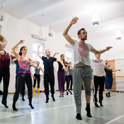 Contemporary dance workshop with Miloš Isailović @ Zimska plesna šola / Winter dance school, Maribor (Slovenia), 19/02 > 22/02/2016 <em>Photo: © Saša Huzjak</em>