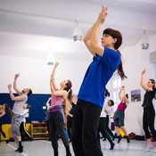 Contemporary dance workshop with Miloš Isailović @ Zimska plesna šola / Winter dance school, Maribor (Slovenia), 19/02 > 22/02/2016 <em>Photo: © Saša Huzjak</em>