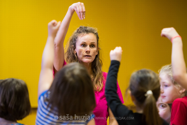 Creative dance workshop for children with Saša Lončar @ Zimska plesna šola / Winter dance school, Maribor (Slovenia), 19/02 > 22/02/2016 <em>Photo: © Saša Huzjak</em>