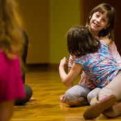 Creative dance workshop for children with Saša Lončar @ Zimska plesna šola / Winter dance school, Maribor (Slovenia), 19/02 > 22/02/2016 <em>Photo: © Saša Huzjak</em>