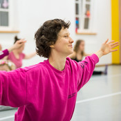 African-contemporary dance with Maša Kagao Knez @ Zimska plesna šola / Winter dance school, Maribor (Slovenia), 19/02 > 22/02/2016 <em>Photo: © Saša Huzjak</em>