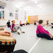 African-contemporary dance with Maša Kagao Knez @ Zimska plesna šola / Winter dance school, Maribor (Slovenia), 19/02 > 22/02/2016 <em>Photo: © Saša Huzjak</em>