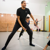 African-contemporary dance with Maša Kagao Knez @ Zimska plesna šola / Winter dance school, Maribor (Slovenia), 19/02 > 22/02/2016 <em>Photo: © Saša Huzjak</em>