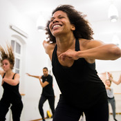 African-contemporary dance with Maša Kagao Knez @ Zimska plesna šola / Winter dance school, Maribor (Slovenia), 19/02 > 22/02/2016 <em>Photo: © Saša Huzjak</em>