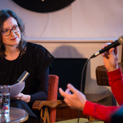 O:miza - Mojca Planšak and Damir Avdić @ Salon uporabnih umetnosti, Maribor (Slovenia), 12/04/2016 <em>Photo: © Saša Huzjak</em>