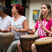 Ko boben ropoče in voda šumlja - letna bobnarska produkcija Plesne izbe Maribor @ Vetrinjski dvor, Maribor (Slovenia), 18/06/2016 <em>Photo: © Saša Huzjak</em>