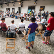 Ko boben ropoče in voda šumlja - letna bobnarska produkcija Plesne izbe Maribor @ Vetrinjski dvor, Maribor (Slovenia), 18/06/2016 <em>Photo: © Saša Huzjak</em>