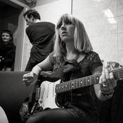 The Joy Formidable, backstage before the show @ KC Dražen Petrović, Zagreb (Croatia), 10/11/2016 <em>Photo: © Saša Huzjak</em>