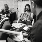 The Joy Formidable, backstage before the show @ KC Dražen Petrović, Zagreb (Croatia), 10/11/2016 <em>Photo: © Saša Huzjak</em>