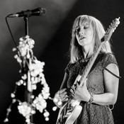 Rhiannon "Ritzy" Bryan (The Joy Formidable) @ KC Dražen Petrović, Zagreb (Croatia), 10/11/2016 <em>Photo: © Saša Huzjak</em>