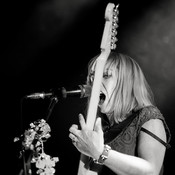 Rhiannon "Ritzy" Bryan (The Joy Formidable) @ KC Dražen Petrović, Zagreb (Croatia), 10/11/2016 <em>Photo: © Saša Huzjak</em>