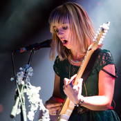 Rhiannon "Ritzy" Bryan (The Joy Formidable) @ KC Dražen Petrović, Zagreb (Croatia), 10/11/2016 <em>Photo: © Saša Huzjak</em>