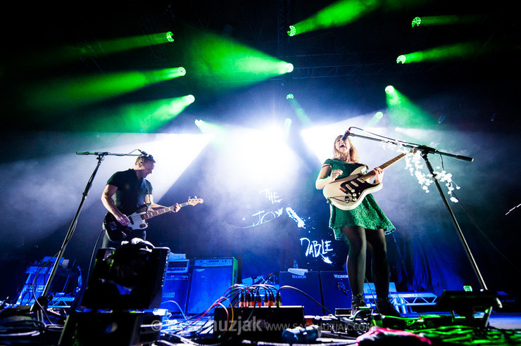 The Joy Formidable @ KC Dražen Petrović, Zagreb (Croatia), 10/11/2016 <em>Photo: © Saša Huzjak</em>