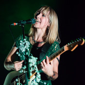 Rhiannon "Ritzy" Bryan (The Joy Formidable) @ KC Dražen Petrović, Zagreb (Croatia), 10/11/2016 <em>Photo: © Saša Huzjak</em>