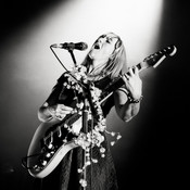 Rhiannon "Ritzy" Bryan (The Joy Formidable) @ KC Dražen Petrović, Zagreb (Croatia), 10/11/2016 <em>Photo: © Saša Huzjak</em>