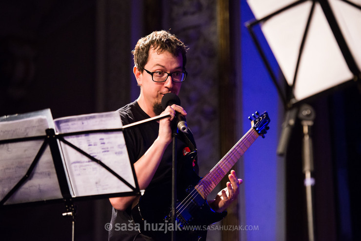 Samo Šalamon (Samo Šalamon & Takt Ars Guitar Orchestra) @ Narodni dom Maribor, Velika dvorana, Maribor (Slovenia), 18/11/2016 <em>Photo: © Saša Huzjak</em>