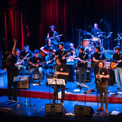 Samo Šalamon & Takt Ars Guitar Orchestra feat. Vasko Atanasovski & Achille Succi @ Narodni dom Maribor, Velika dvorana, Maribor (Slovenia), 18/11/2016 <em>Photo: © Saša Huzjak</em>