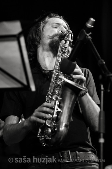 Vasko Atanasovski (Samo Šalamon & Takt Ars Guitar Orchestra) @ Narodni dom Maribor, Velika dvorana, Maribor (Slovenia), 18/11/2016 <em>Photo: © Saša Huzjak</em>