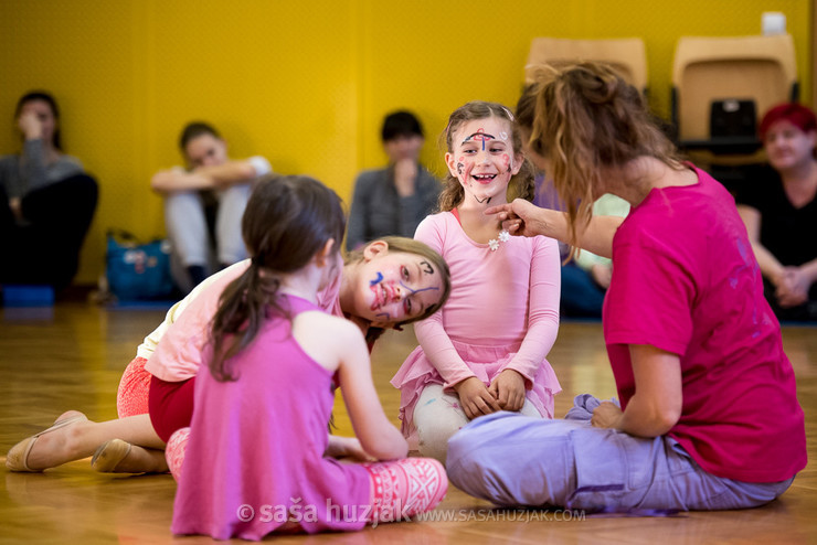 Dance Workshop for Children (aged 5 to 7) with Saša Lončar @ Zimska plesna šola / Winter dance school, Maribor (Slovenia), 24/02 > 27/02/2017 <em>Photo: © Saša Huzjak</em>