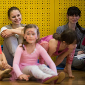 Dance Workshop for Children (aged 5 to 7) with Saša Lončar @ Zimska plesna šola / Winter dance school, Maribor (Slovenia), 24/02 > 27/02/2017 <em>Photo: © Saša Huzjak</em>