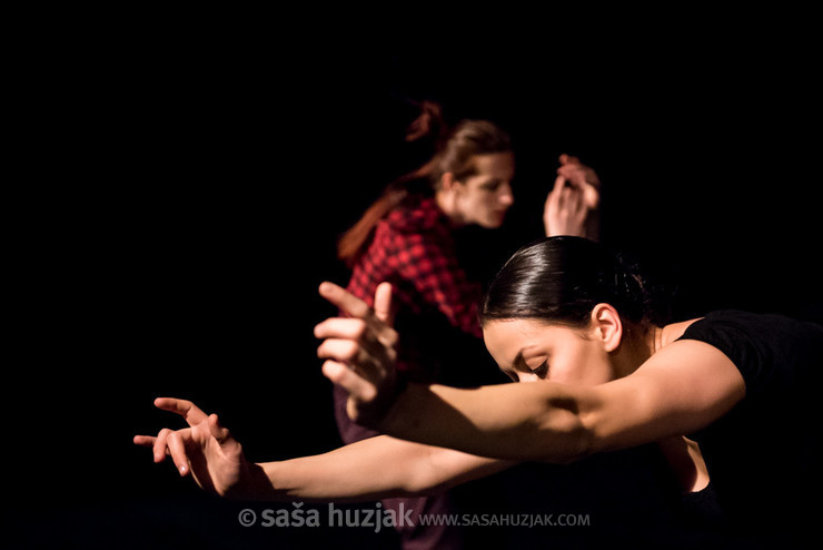 Maja Lamovšek and Dominika Stróżewska - (Med)prostor / (Inter)space @ Zimska plesna šola / Winter dance school, Maribor (Slovenia), 24/02 > 27/02/2017 <em>Photo: © Saša Huzjak</em>