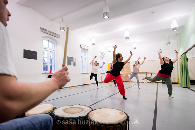 Afro Fusion with Maša Kagao Knez @ Zimska plesna šola / Winter dance school, Maribor (Slovenia), 24/02 > 27/02/2017 <em>Photo: © Saša Huzjak</em>