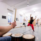 Afro Fusion with Maša Kagao Knez @ Zimska plesna šola / Winter dance school, Maribor (Slovenia), 24/02 > 27/02/2017 <em>Photo: © Saša Huzjak</em>