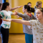 Contemporary Dance Technique – Flying Low I with Simon Wehrli @ Zimska plesna šola / Winter dance school, Maribor (Slovenia), 24/02 > 27/02/2017 <em>Photo: © Saša Huzjak</em>