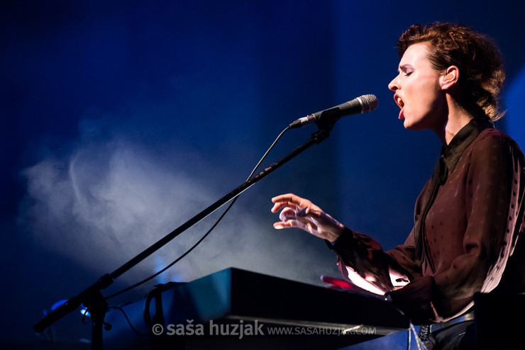 Mina Špiler (Laibach) @ Koncertna dvorana Vatroslav Lisinski, Zagreb (Croatia), 09/05/2017 <em>Photo: © Saša Huzjak</em>