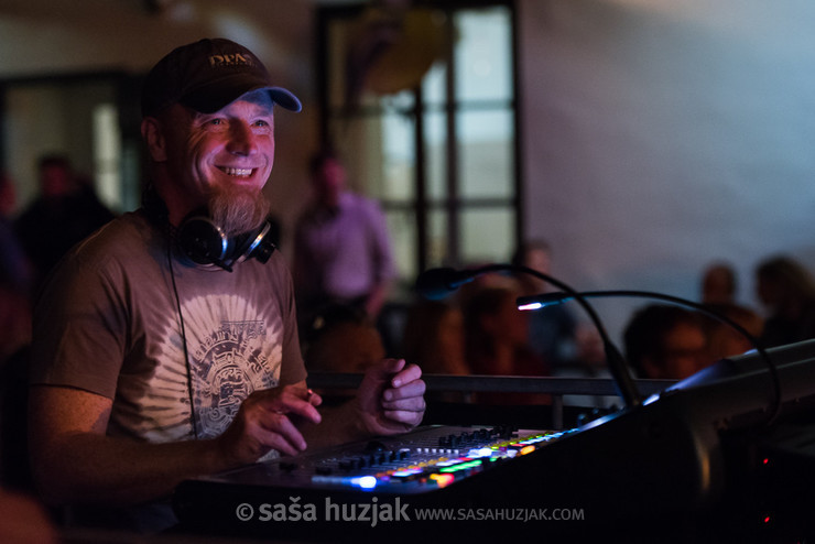 Gaber, the sound engineer @ Wetrinsky, Maribor (Slovenia), 19/05/2017 <em>Photo: © Saša Huzjak</em>