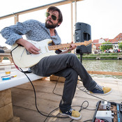 Martin Mravlje (Stari pes) @ River Drava, Maribor (Slovenia), 09/06/2017 <em>Photo: © Saša Huzjak</em>