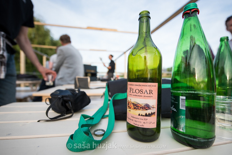 Flosar - wine of Maribor's raft captains @ River Drava, Maribor (Slovenia), 09/06/2017 <em>Photo: © Saša Huzjak</em>