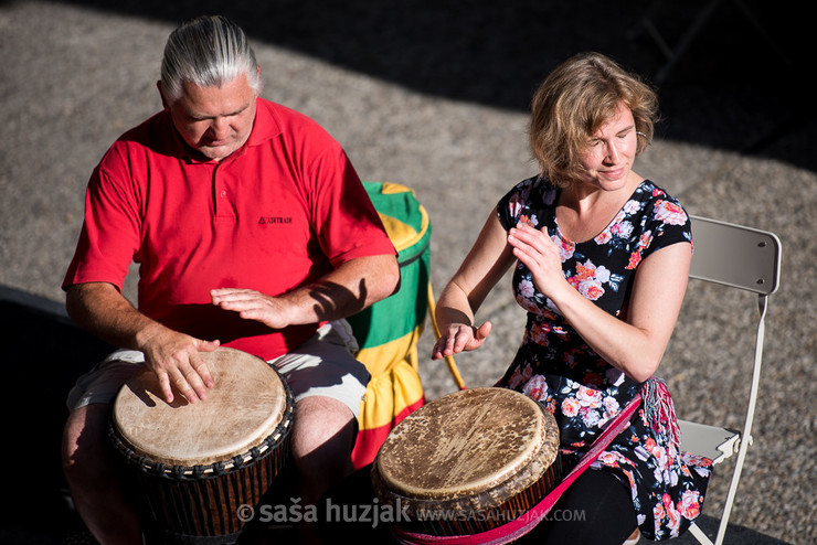 Zaključna bobnarska predstava Plesne izbe Maribor @ Vetrinjski dvor, Maribor (Slovenia), 16/06/2017 <em>Photo: © Saša Huzjak</em>