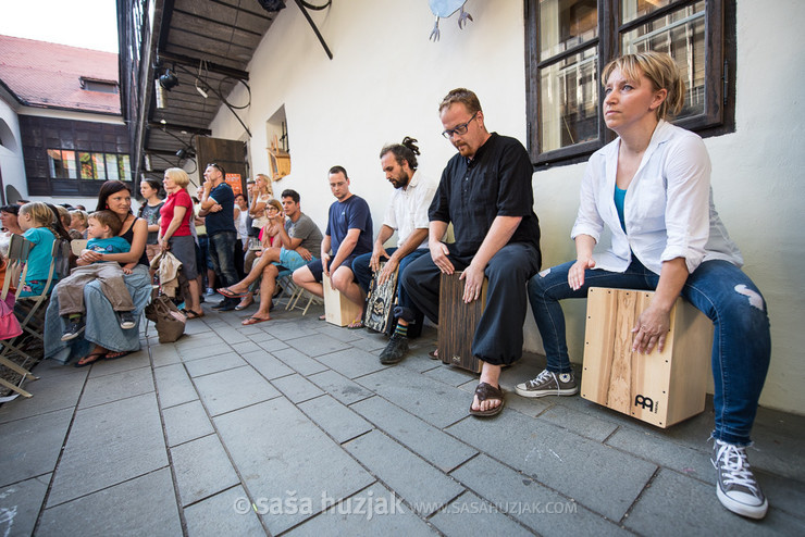 Zaključna bobnarska predstava Plesne izbe Maribor @ Vetrinjski dvor, Maribor (Slovenia), 16/06/2017 <em>Photo: © Saša Huzjak</em>